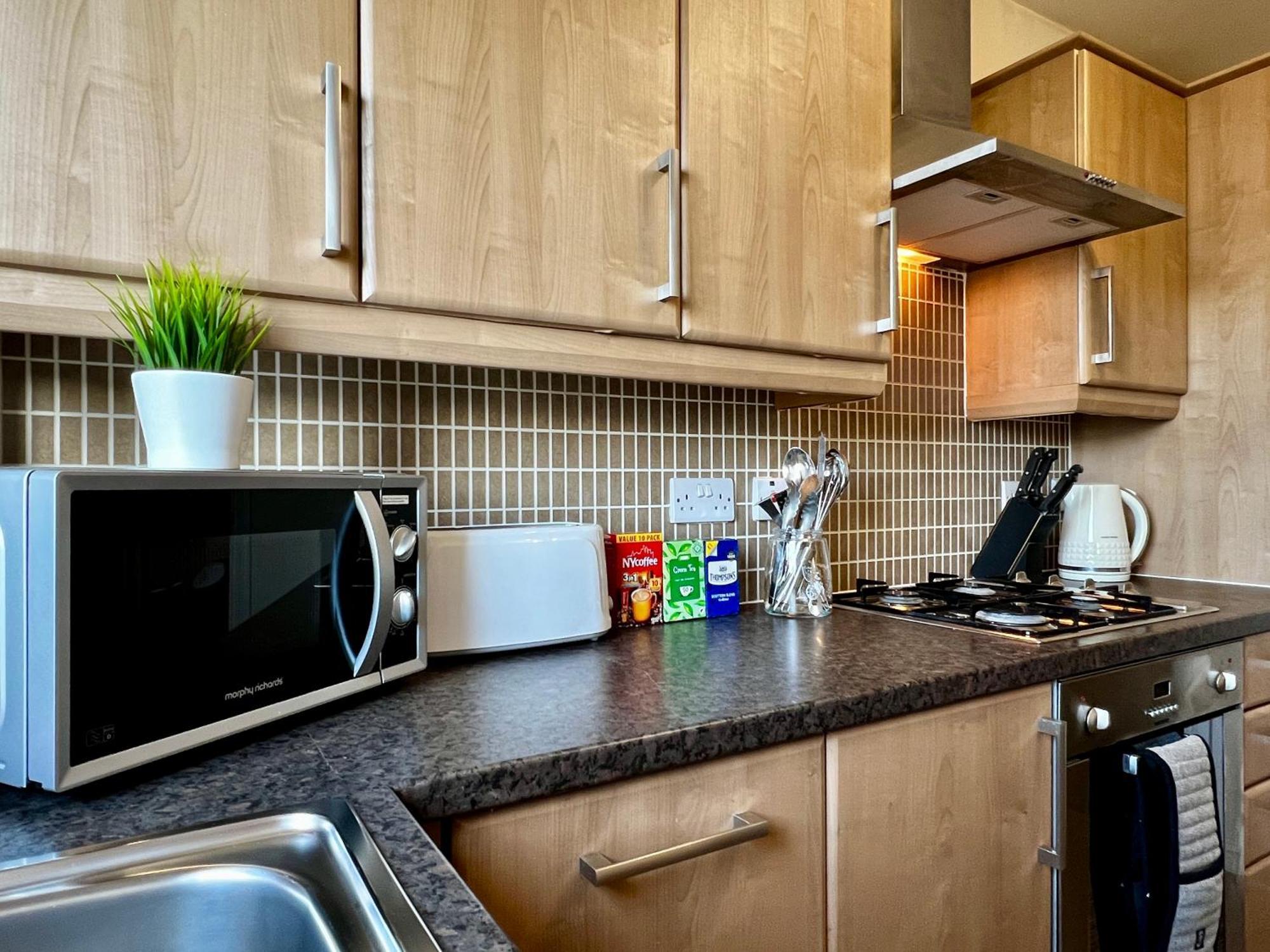 Ferienwohnung Stylish Modern Flat With Juliet Balcony & Parking Glasgow Exterior foto
