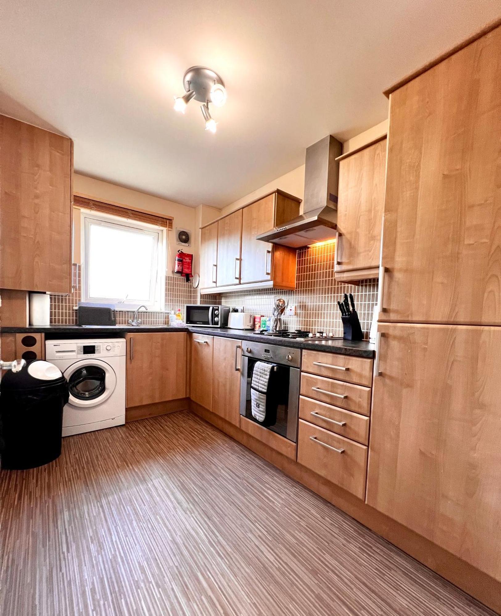 Ferienwohnung Stylish Modern Flat With Juliet Balcony & Parking Glasgow Exterior foto