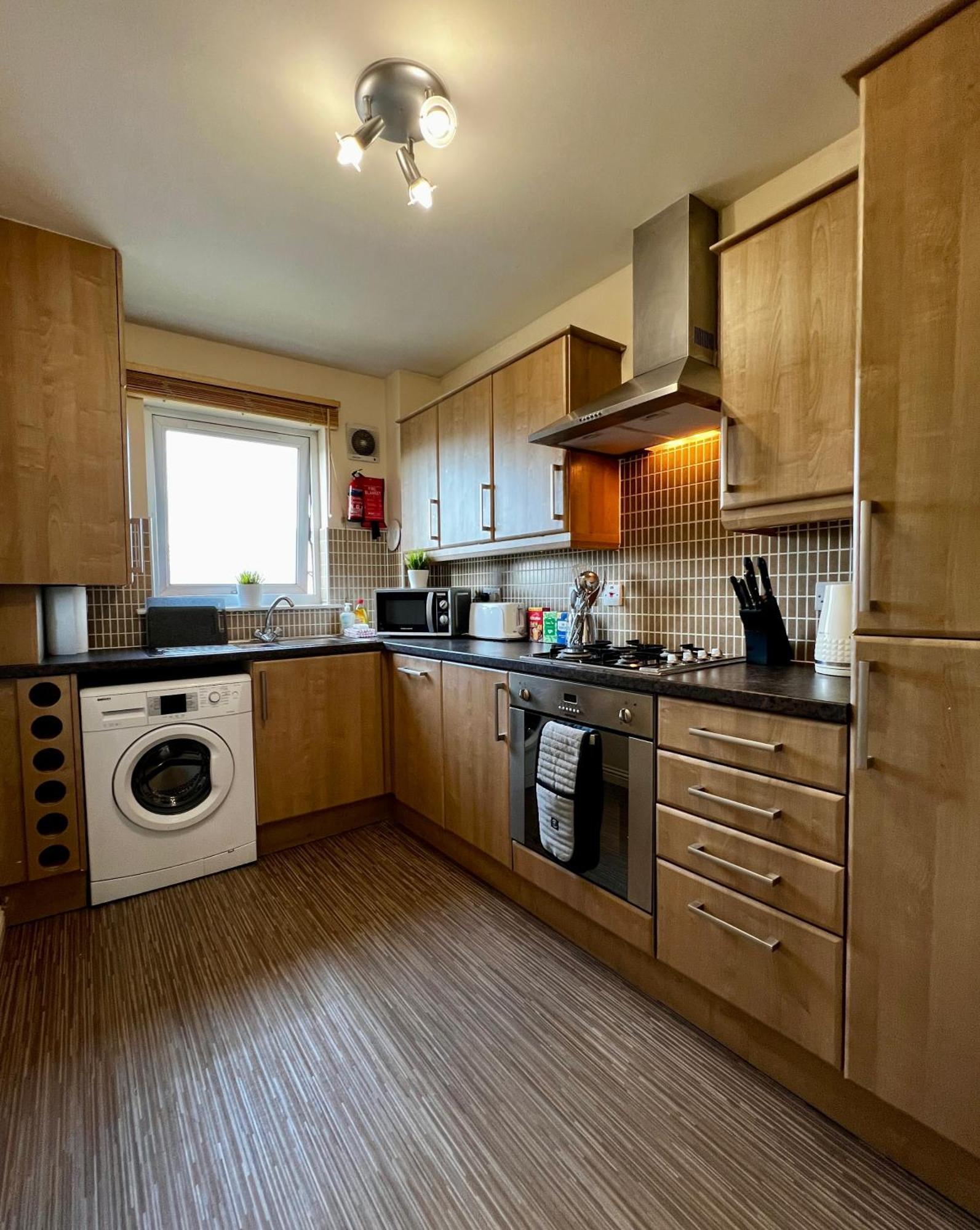 Ferienwohnung Stylish Modern Flat With Juliet Balcony & Parking Glasgow Exterior foto